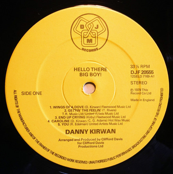 Danny Kirwan : Hello There Big Boy! (LP, Album)