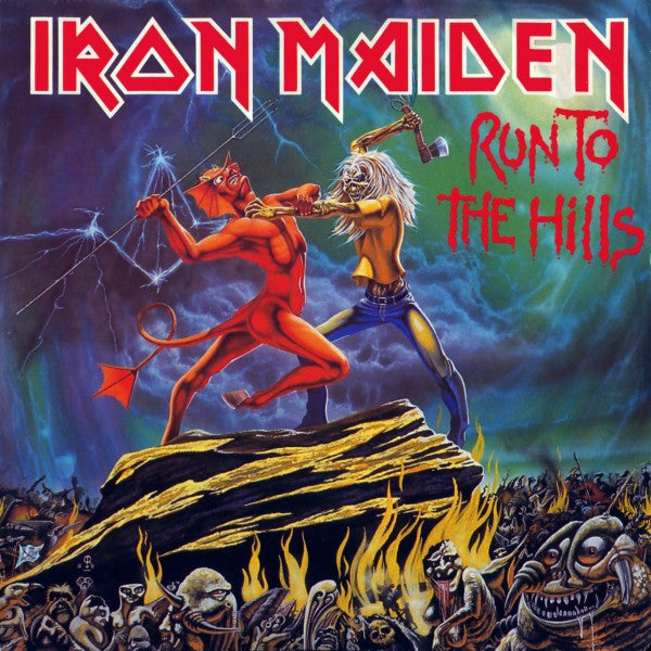 Iron Maiden : Run To The Hills (7", Single)