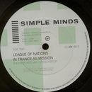 Simple Minds : Sweat In Bullet (12", Single)