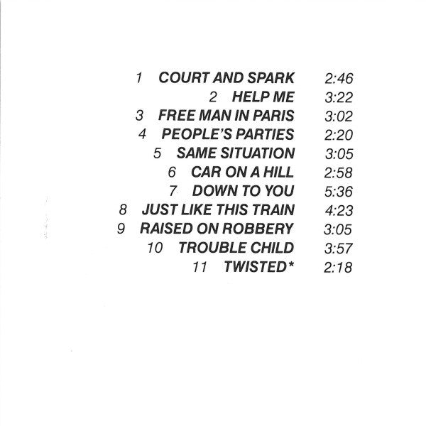 Joni Mitchell : Court And Spark (CD, Album, RE, RP, Cin)