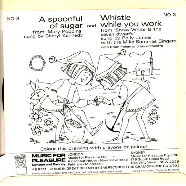 Various : A Spoonful Of Sugar And Whistle While You Work (7", Single)