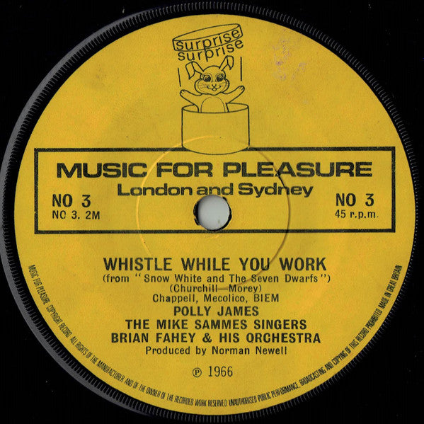 Various : A Spoonful Of Sugar And Whistle While You Work (7", Single)