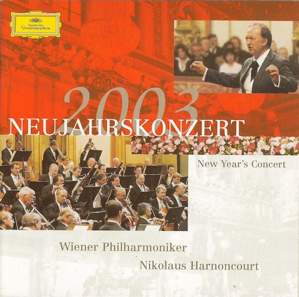 Wiener Philharmoniker, Nikolaus Harnoncourt : Neujahrskonzert 2003 - New Year's Concert 2003 (2xCD)