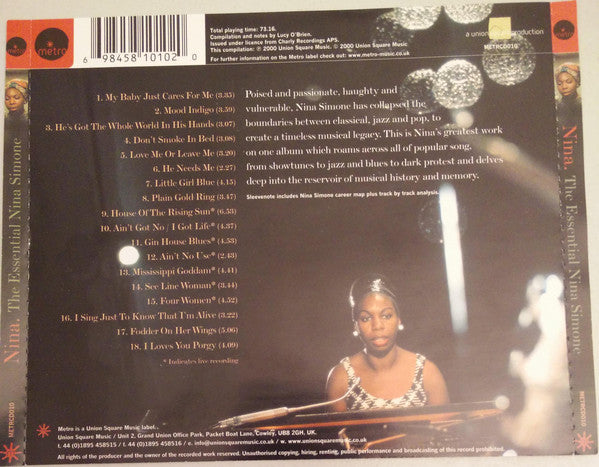 Nina Simone : Nina - The Essential Nina Simone (CD, Comp)