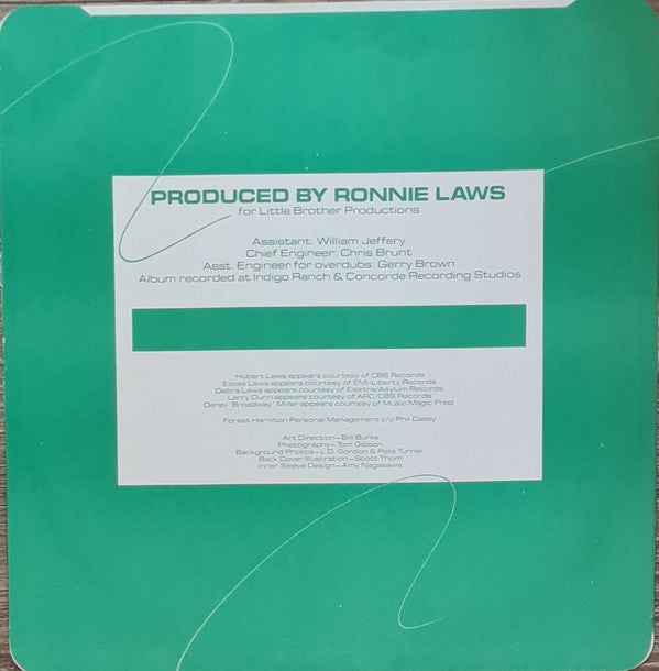 Ronnie Laws : Solid Ground (LP, Album)