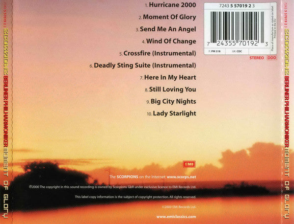 Scorpions & Berliner Philharmoniker : Moment Of Glory (CD, Album)