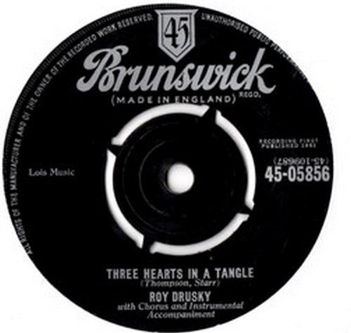 Roy Drusky : Three Hearts In A Tangle / I'd Rather Loan You Out (7", Single)