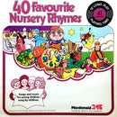 Children Aged 7-12 Accompanied By Eira Davies : 40 Favourite Nursery Rhymes (LP, Mono)