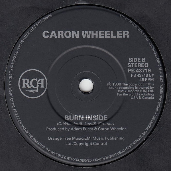 Caron Wheeler : UK Blak (7", Single)