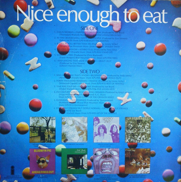 Various : Nice Enough To Eat (LP, Comp)