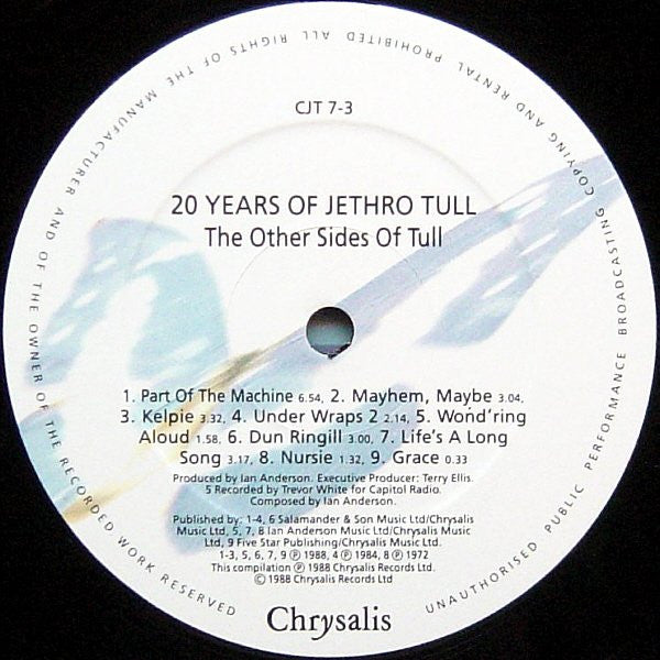 Jethro Tull : 20 Years Of Jethro Tull (2xLP, Comp, Gat)