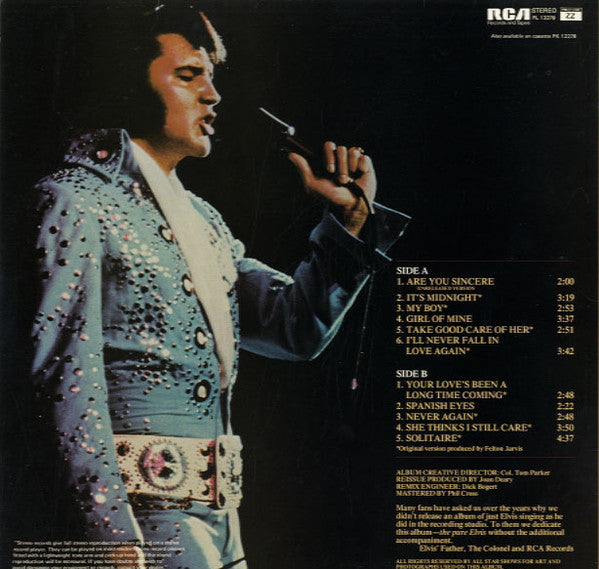 Elvis Presley : Our Memories Of Elvis (LP)