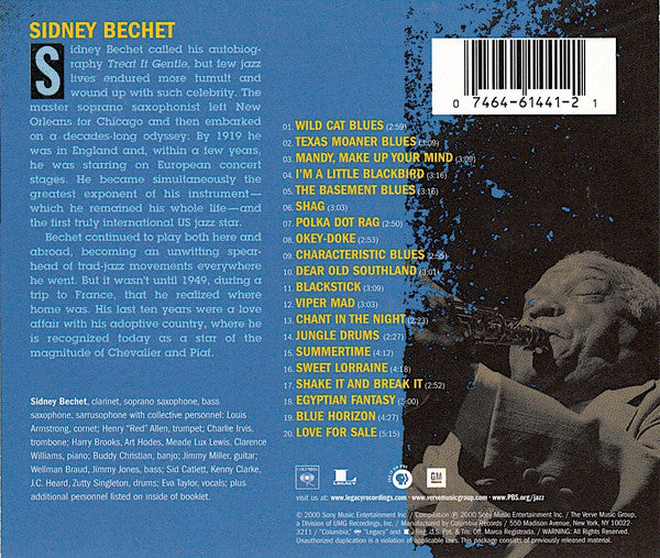 Sidney Bechet : Ken Burns Jazz (CD, Comp)