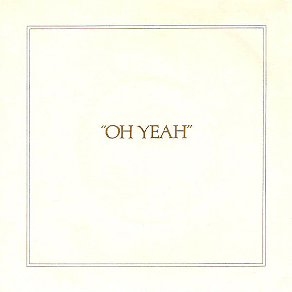 Roxy Music : Oh Yeah (7", Single, Gol)