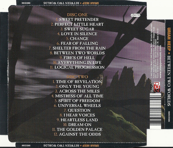 Uriah Heep : Between Two Worlds  (2xCD, Comp, Sup)