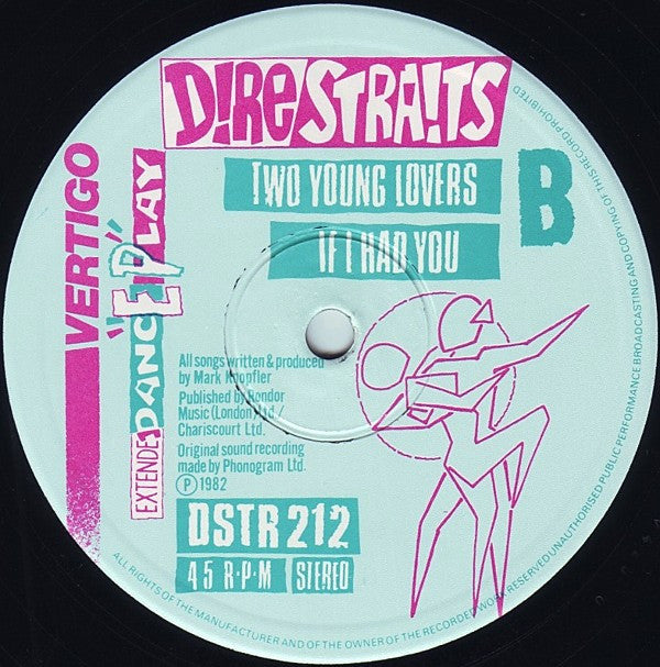 Dire Straits : ExtendeDancEPlay (12", EP, Single)
