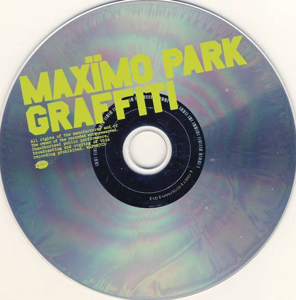 Maxïmo Park : Graffiti (CD, Single, CD1)