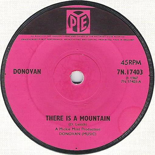Donovan : There Is A Mountain (7", Single, Sol)