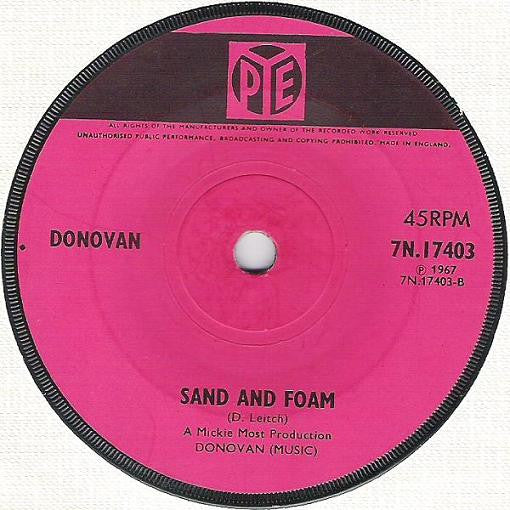 Donovan : There Is A Mountain (7", Single, Sol)