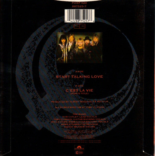 Magnum (3) : Start Talking Love (7", Single, Sil)