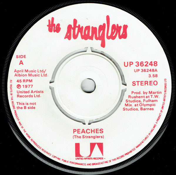 The Stranglers : Peaches / Go Buddy Go (7", Apr)