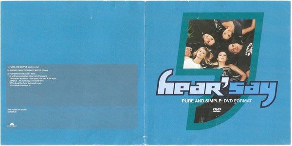 Hear'Say : Pure And Simple (DVD, Single)