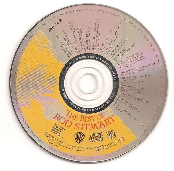 Rod Stewart : The Best Of Rod Stewart (CD, Comp, RE)