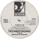 Technotronic Featuring Melissa & Einstein (2) : Turn It Up (7", Single, Pap)
