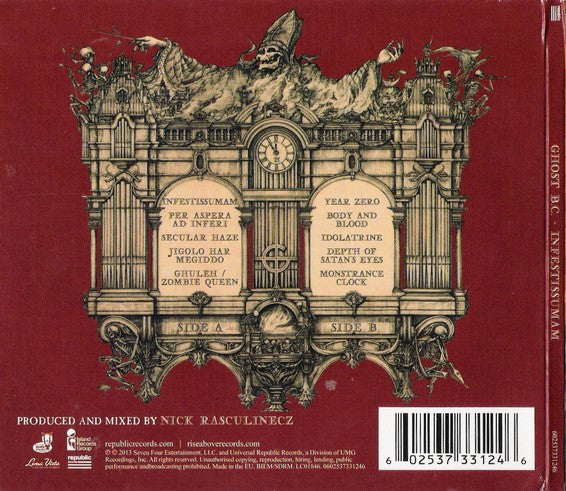 Ghost B.C.* : Infestissumam (CD, Album, Dig)