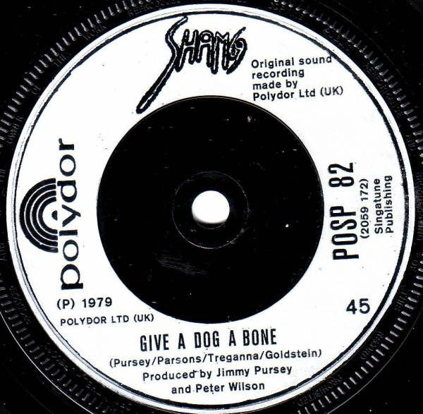 Sham 69 : You're A Better Man Than I / Give A Dog A Bone (7", Single)