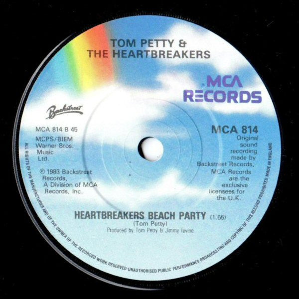 Tom Petty And The Heartbreakers : Change Of Heart (7")