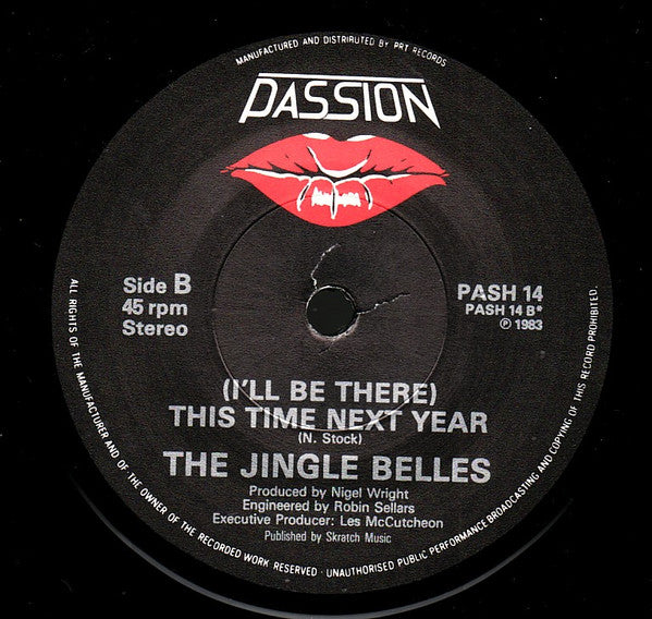 The Jingle Belles : Christmas Spectre (7", Single)