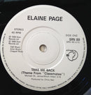 Elaine Paige : Take Me Back (Theme From "Classmates") (7", Single, Pos)