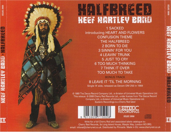 The Keef Hartley Band : Halfbreed (CD, Album, RE, RM)