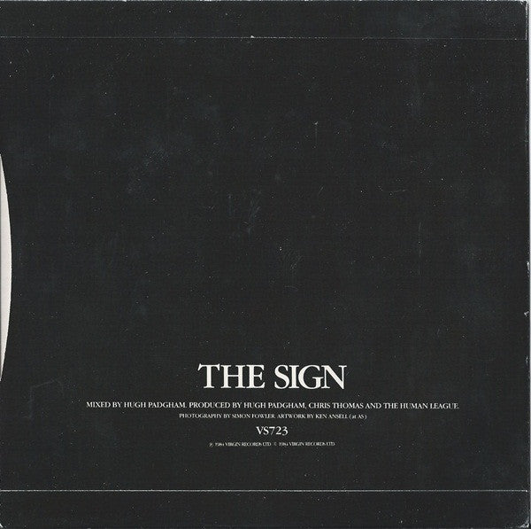 The Human League : Louise (7", Single, Glo)