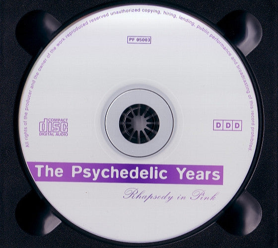 Pink Floyd : The Psychedelic Years - Rhapsody In Pink (CD, Comp, RE, Unofficial, Dig)