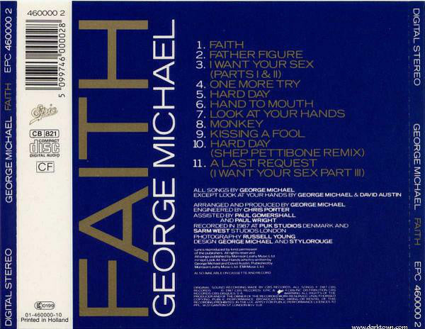 George Michael : Faith (CD, Album)