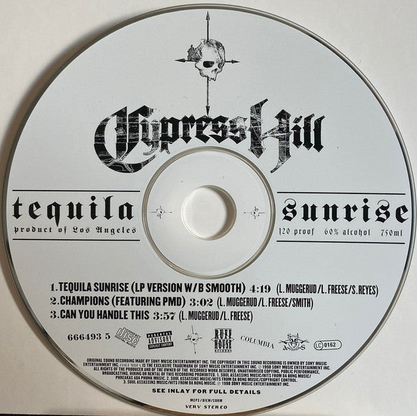 Cypress Hill : Tequila Sunrise (CD, Single)