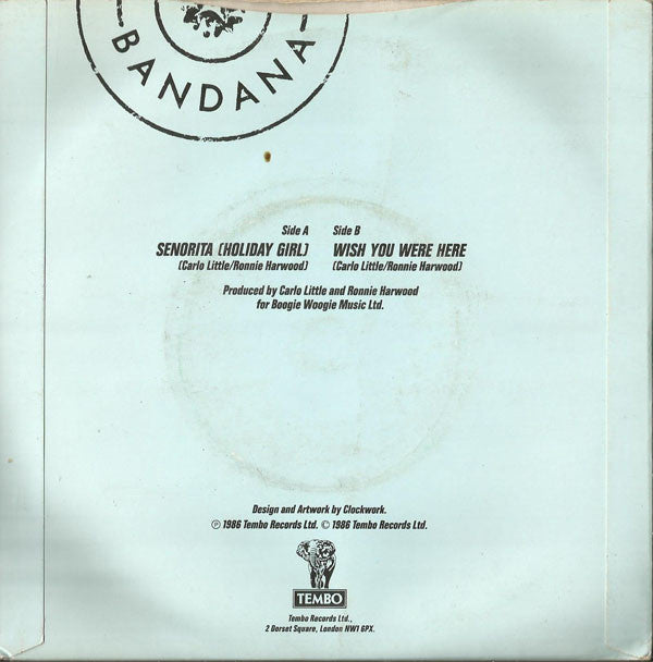 Bandana (8) : Senorita (Holiday Girl) (7")