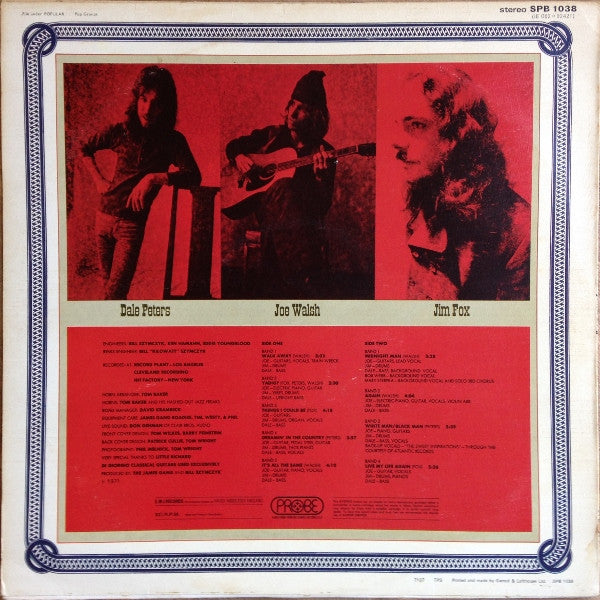 James Gang : Thirds (LP, Album)