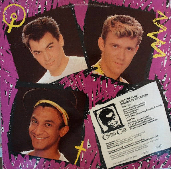 Culture Club : Kissing To Be Clever (LP, Album)