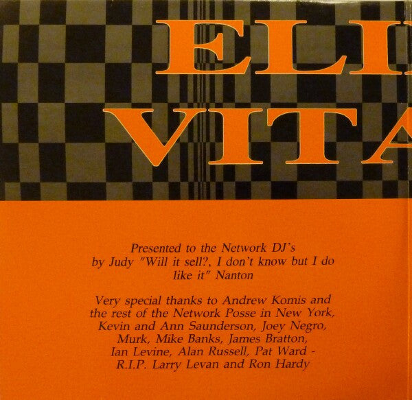 Various : Elixir Vitae II (2x12", Gat)