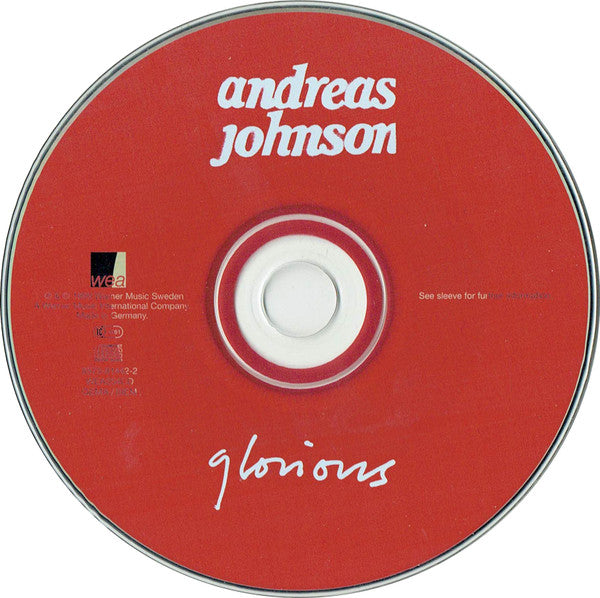 Andreas Johnson : Glorious (CD, Single)