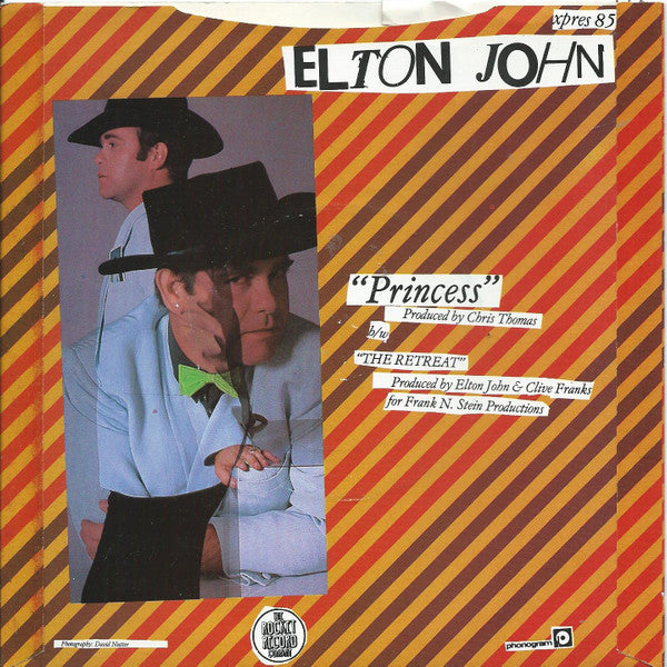 Elton John : Princess (7", Single)