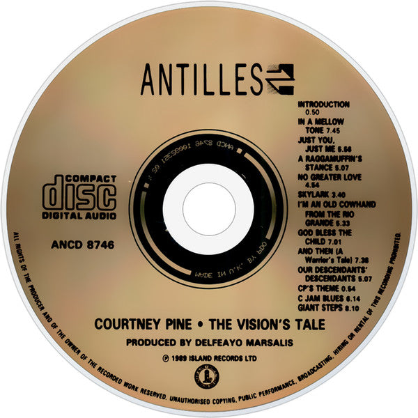 Courtney Pine : The Vision's Tale (CD, Album)