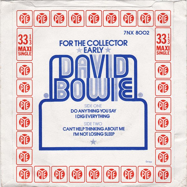 David Bowie : For The Collector Early David Bowie (7", Maxi, Sol)