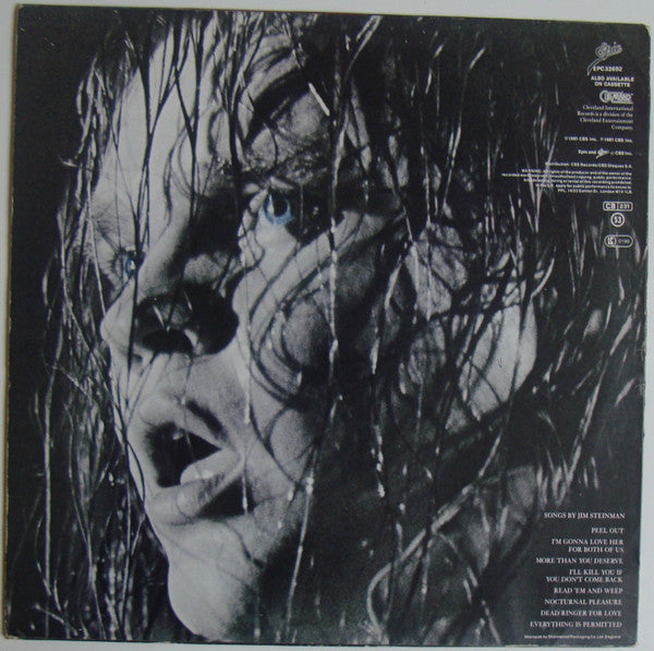 Meat Loaf : Dead Ringer (LP, Album, RE)