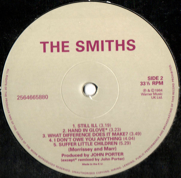 The Smiths : The Smiths (LP, Album, RE)