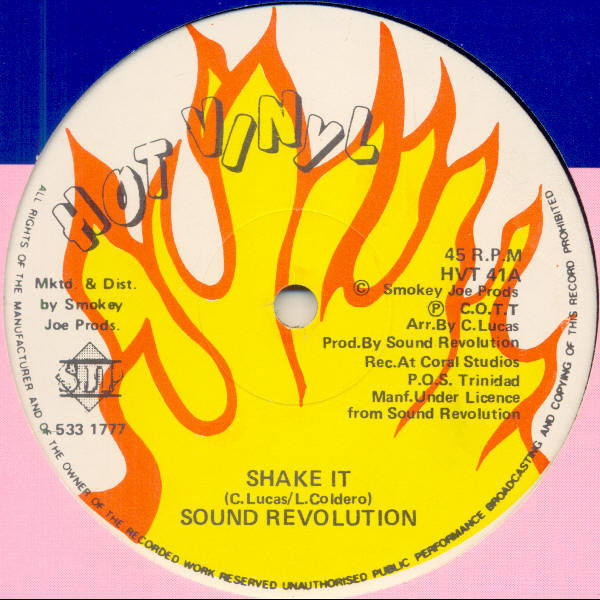 Sound Revolution : Shake It (12")