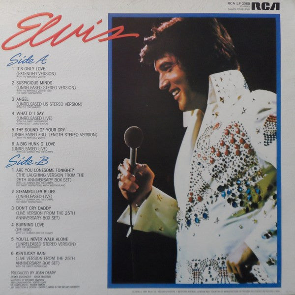 Elvis Presley : The Sound Of Your Cry (LP, Comp)